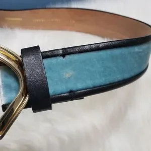 DSQUARED | Accessories | Dsquared Dd Blue Velvet And Leather  display picture 1